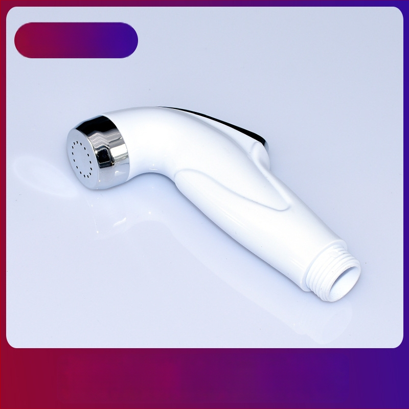 ABS ηλεκτροχρωμιωμένο πιστόλι ψεκασμού για τουαλέτα, φορητός χειροκίνητος μπιντέ, ψεκασμός βροχής, μοντέλο FXQ-001, σπειροειδής εγκατάσταση, έγχυση χύτευσης