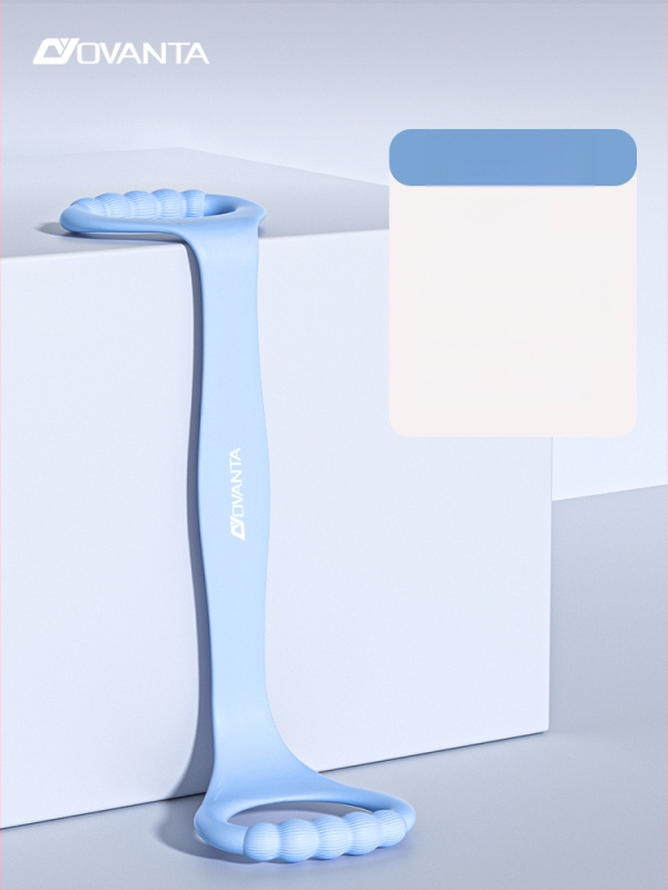 Figure-8 σιλικόνης ταινία αντίστασης – Ovanda Pull Exerciser, εκγύμναση πλάτης, άνοιγμα ώμων, ελαστική ταινία γιόγκα για οικιακή χρήση