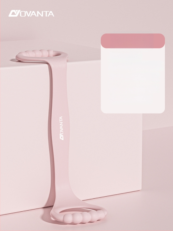 Figure-8 σιλικόνης ταινία αντίστασης – Ovanda Pull Exerciser, εκγύμναση πλάτης, άνοιγμα ώμων, ελαστική ταινία γιόγκα για οικιακή χρήση