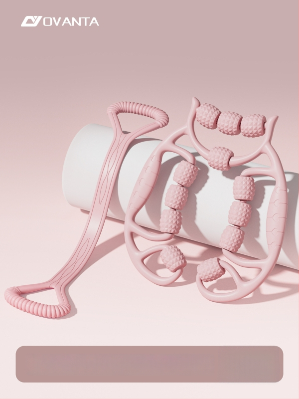 Figure-8 σιλικόνης ταινία αντίστασης – Ovanda Pull Exerciser, εκγύμναση πλάτης, άνοιγμα ώμων, ελαστική ταινία γιόγκα για οικιακή χρήση