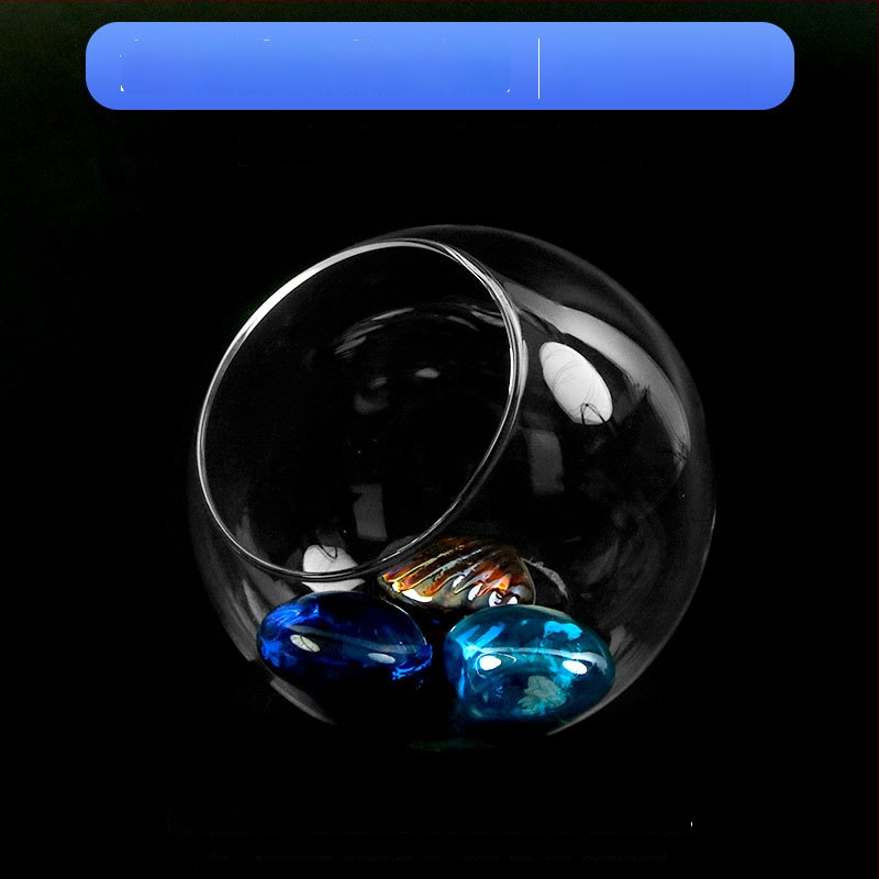 Σετ διακοσμήσεων τοπίου ενυδρείου — γυάλινη κατασκευή; στρογγυλός σχεδιασμός; παρατήρηση και κάλυψη; εξοπλισμός ενυδρείου