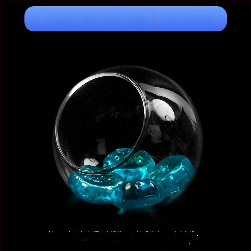 Σετ διακοσμήσεων τοπίου ενυδρείου — γυάλινη κατασκευή; στρογγυλός σχεδιασμός; παρατήρηση και κάλυψη; εξοπλισμός ενυδρείου