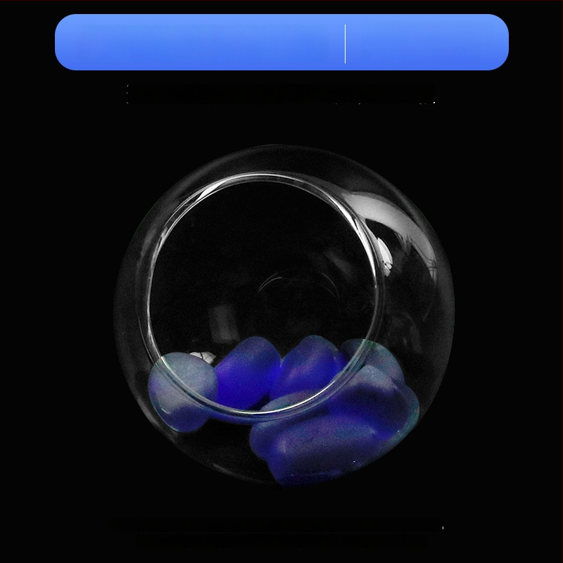 Σετ διακοσμήσεων τοπίου ενυδρείου — γυάλινη κατασκευή; στρογγυλός σχεδιασμός; παρατήρηση και κάλυψη; εξοπλισμός ενυδρείου