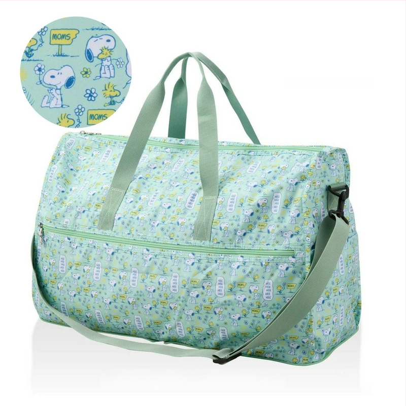 Duffel torba za putovanje, 36-55L, Oxford platno, sklopiva, uzorak anime crtani, gradski minimalistički stil, unisex