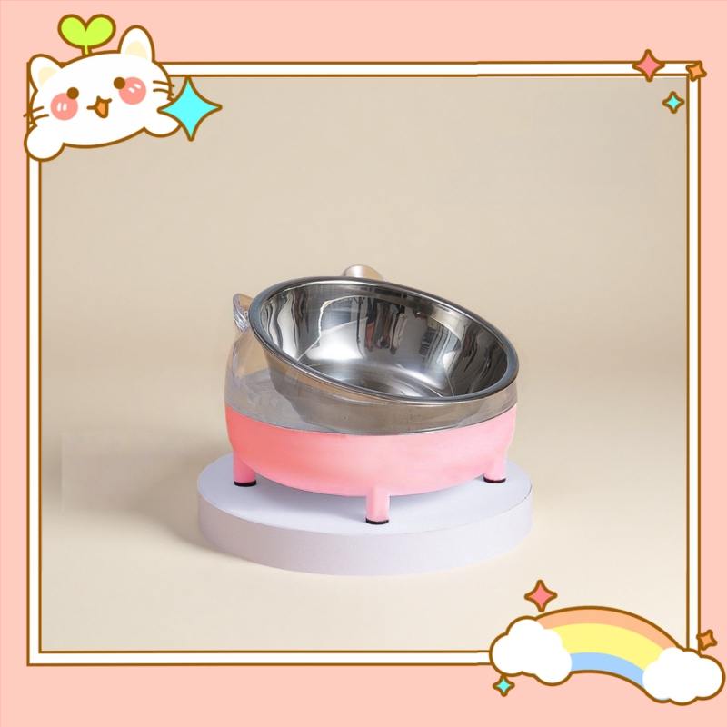 Είδη Διατροφής για Κατοικίδια — κεραμικό μπολ φαγητού κατά της ανατροπής για χάμστερ και τροφοδότης από ανοξείδωτο χάλυβα για μικρά ζώα