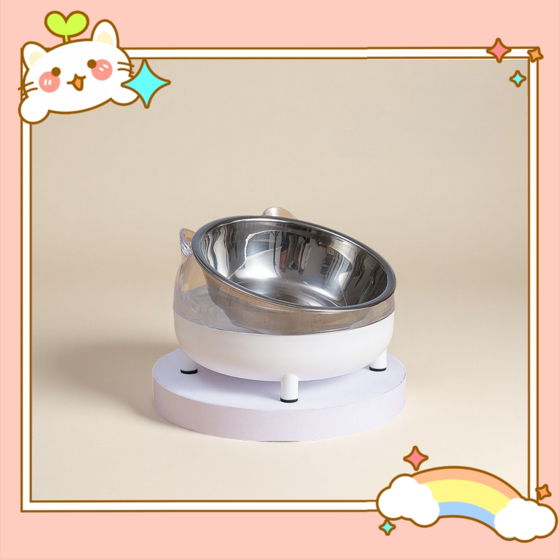 Είδη Διατροφής για Κατοικίδια — κεραμικό μπολ φαγητού κατά της ανατροπής για χάμστερ και τροφοδότης από ανοξείδωτο χάλυβα για μικρά ζώα