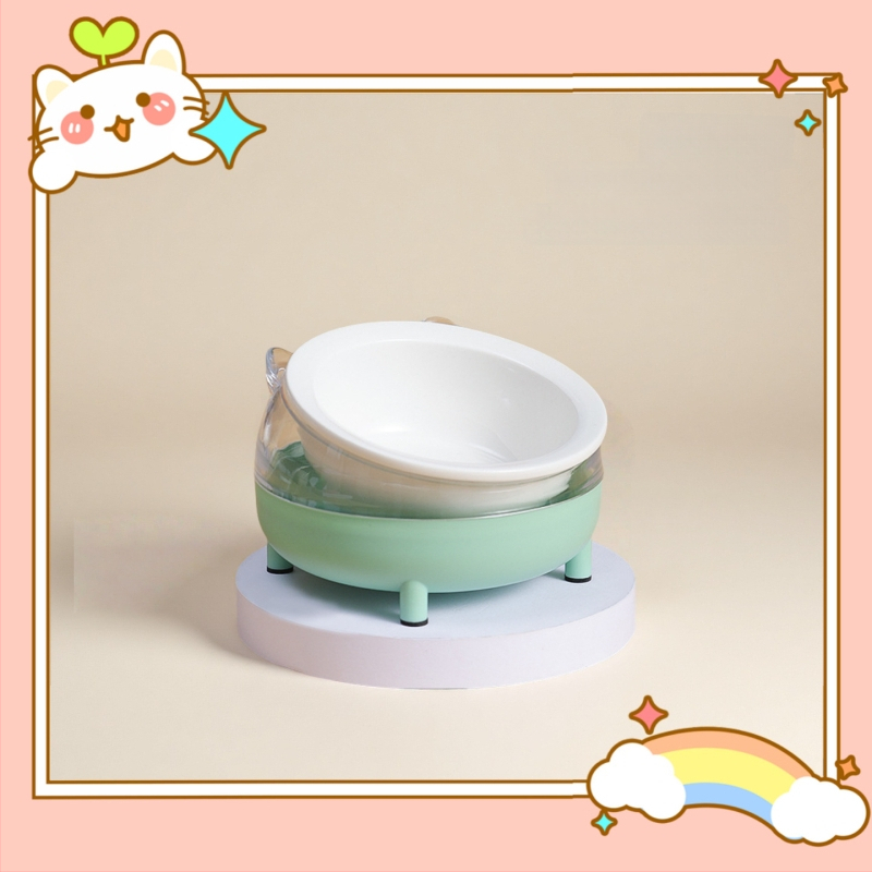 Είδη Διατροφής για Κατοικίδια — κεραμικό μπολ φαγητού κατά της ανατροπής για χάμστερ και τροφοδότης από ανοξείδωτο χάλυβα για μικρά ζώα