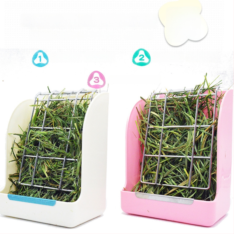 Θήκη γρασιδιού για μικρά θηλαστικά — εξωτερική, με ελατήριο, κατά της σπατάλης και κατά του γρασιδιού