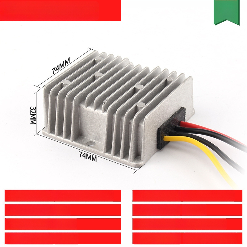 DC-DC buck-boost konverter bemenet 48V, kimenet 12V, max 30A, 350W, IP68, PWM kapcsolás