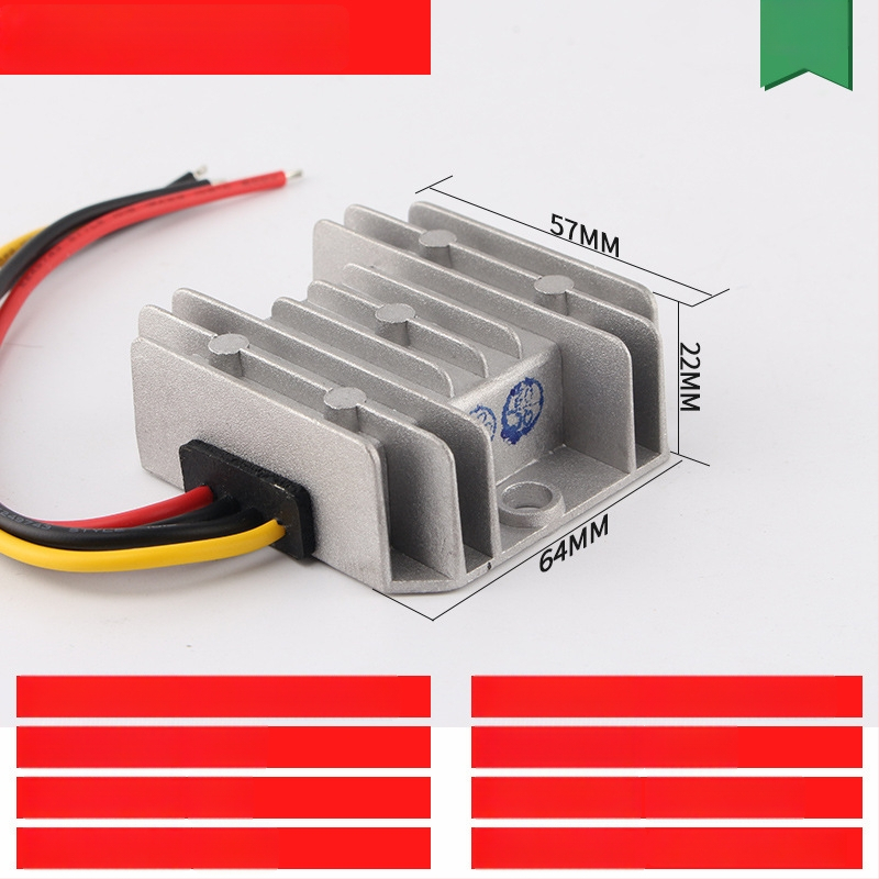 DC-DC buck-boost konverter bemenet 48V, kimenet 12V, max 30A, 350W, IP68, PWM kapcsolás