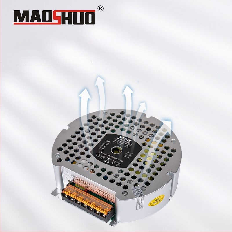 24V LED лентово захранване, с превключване, IP20, ефективност 92%