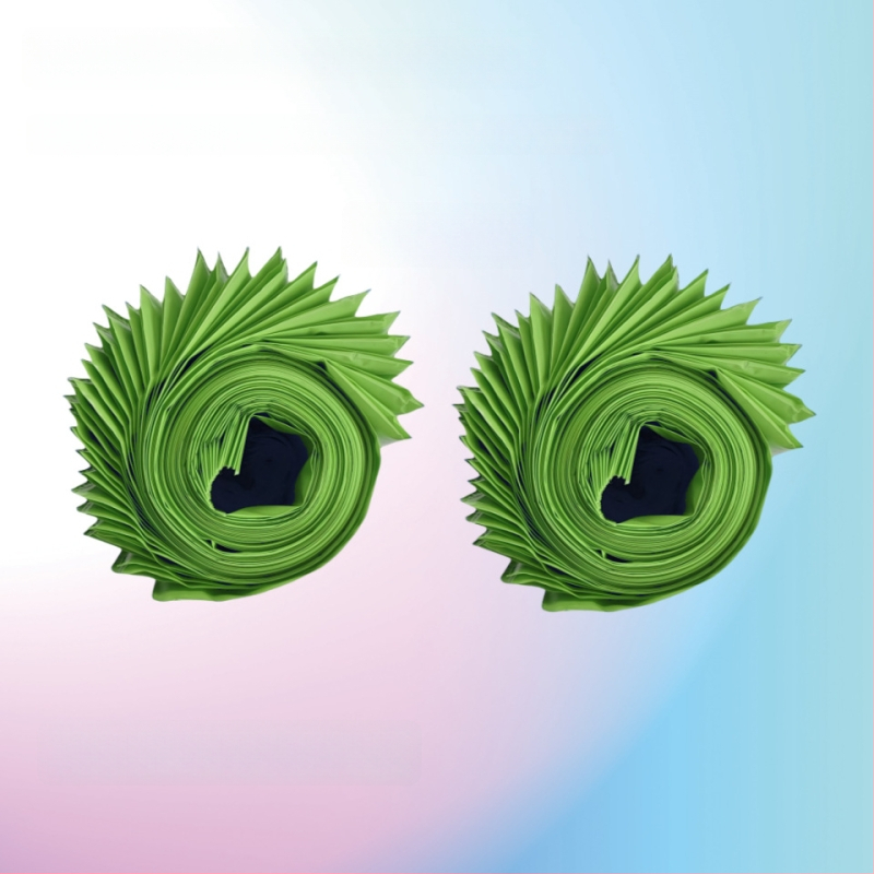 Skladací čistič výkalov psa, s automatickou funkciou, z plastu, vrátane vreciek