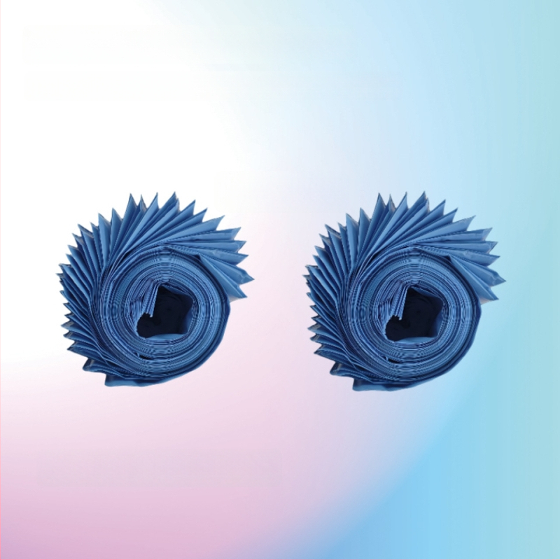 Skladací čistič výkalov psa, s automatickou funkciou, z plastu, vrátane vreciek