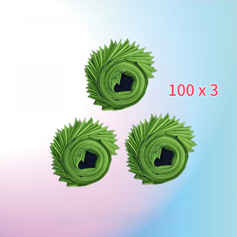 Skladací čistič výkalov psa, s automatickou funkciou, z plastu, vrátane vreciek