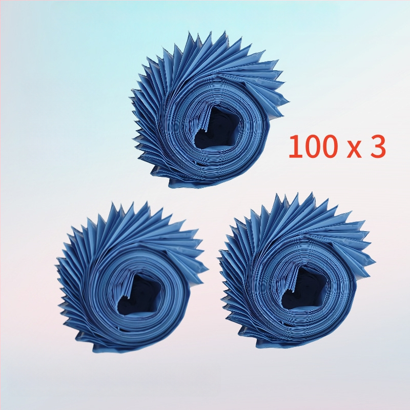 Skladací čistič výkalov psa, s automatickou funkciou, z plastu, vrátane vreciek