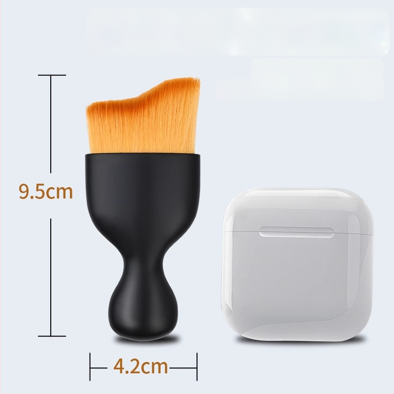 Počítačová čistiaca kefka s mäkkými štetinami z mikrovlákna, pre notebook a obrazovku, antistatická