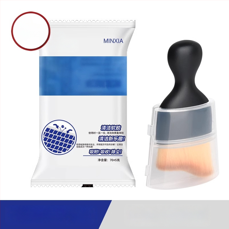 Počítačová čistiaca kefka s mäkkými štetinami z mikrovlákna, pre notebook a obrazovku, antistatická