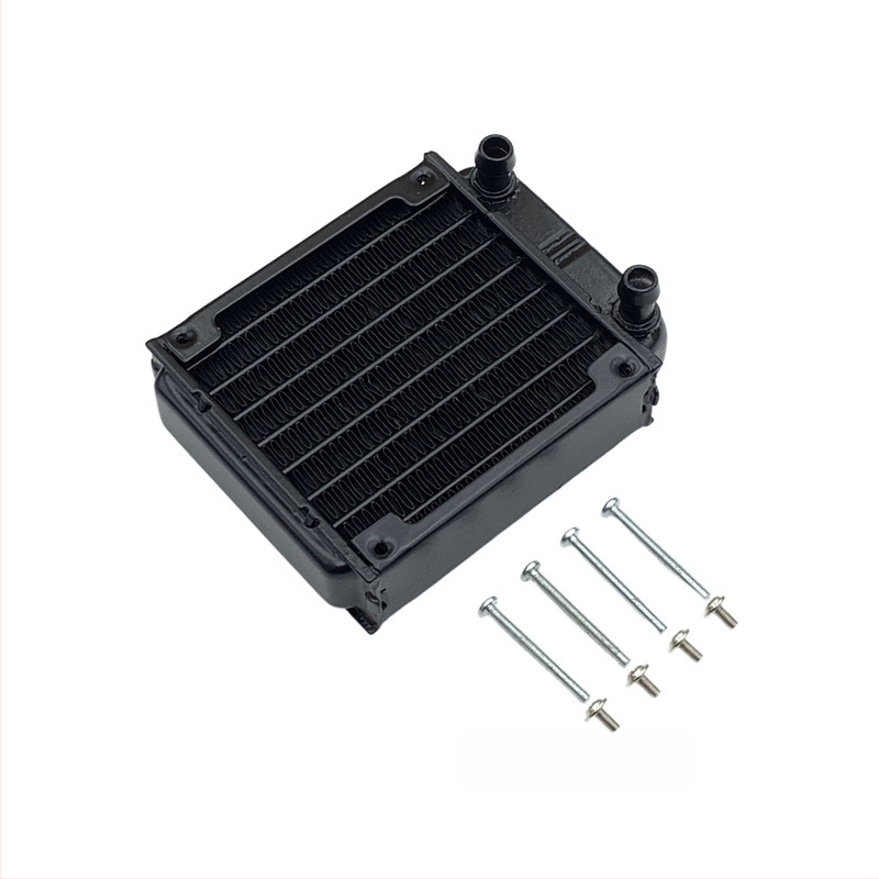 Αλουμινένιος ψύκτης νερού για βιομηχανικούς Η/Υ, ψύξη με σωληνώσεις, συμβατός με συστήματα υδροψύξης