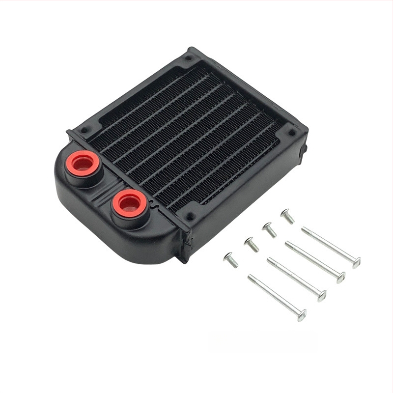 Αλουμινένιος ψύκτης νερού για βιομηχανικούς Η/Υ, ψύξη με σωληνώσεις, συμβατός με συστήματα υδροψύξης