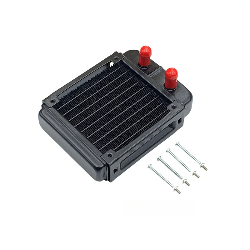 Αλουμινένιος ψύκτης νερού για βιομηχανικούς Η/Υ, ψύξη με σωληνώσεις, συμβατός με συστήματα υδροψύξης