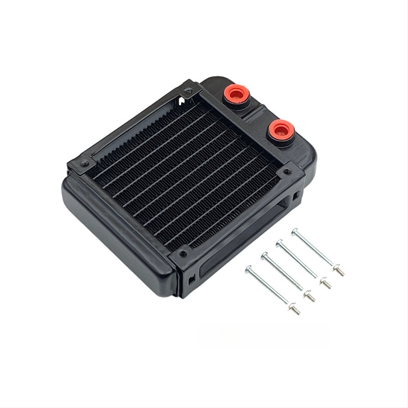 Αλουμινένιος ψύκτης νερού για βιομηχανικούς Η/Υ, ψύξη με σωληνώσεις, συμβατός με συστήματα υδροψύξης