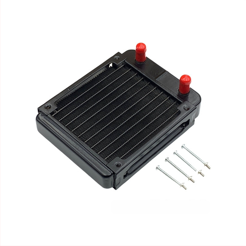 Αλουμινένιος ψύκτης νερού για βιομηχανικούς Η/Υ, ψύξη με σωληνώσεις, συμβατός με συστήματα υδροψύξης