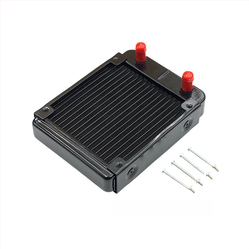 Αλουμινένιος ψύκτης νερού για βιομηχανικούς Η/Υ, ψύξη με σωληνώσεις, συμβατός με συστήματα υδροψύξης