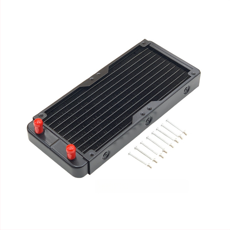 Αλουμινένιος ψύκτης νερού για βιομηχανικούς Η/Υ, ψύξη με σωληνώσεις, συμβατός με συστήματα υδροψύξης