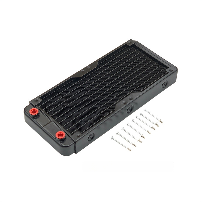 Αλουμινένιος ψύκτης νερού για βιομηχανικούς Η/Υ, ψύξη με σωληνώσεις, συμβατός με συστήματα υδροψύξης