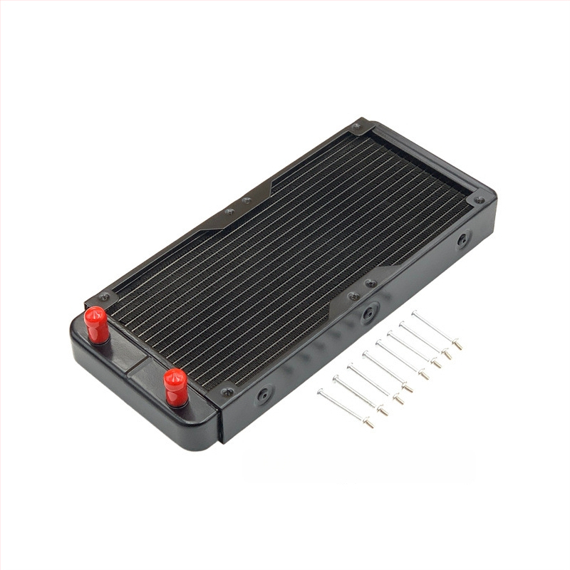 Αλουμινένιος ψύκτης νερού για βιομηχανικούς Η/Υ, ψύξη με σωληνώσεις, συμβατός με συστήματα υδροψύξης