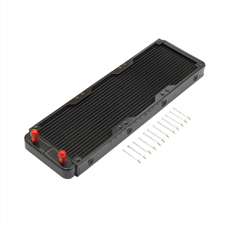 Αλουμινένιος ψύκτης νερού για βιομηχανικούς Η/Υ, ψύξη με σωληνώσεις, συμβατός με συστήματα υδροψύξης