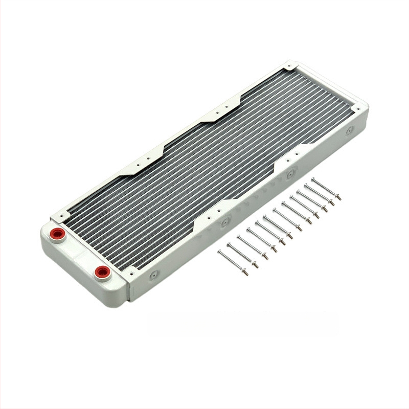 Αλουμινένιος ψύκτης νερού για βιομηχανικούς Η/Υ, ψύξη με σωληνώσεις, συμβατός με συστήματα υδροψύξης