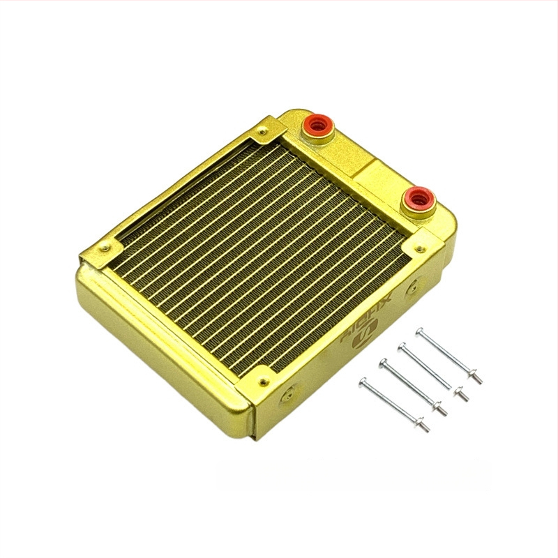 Αλουμινένιος ψύκτης νερού για βιομηχανικούς Η/Υ, ψύξη με σωληνώσεις, συμβατός με συστήματα υδροψύξης