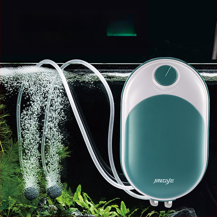 Jingye akvárium oxigénpumpa - dupla nyílású, energiatakarékos és csendes