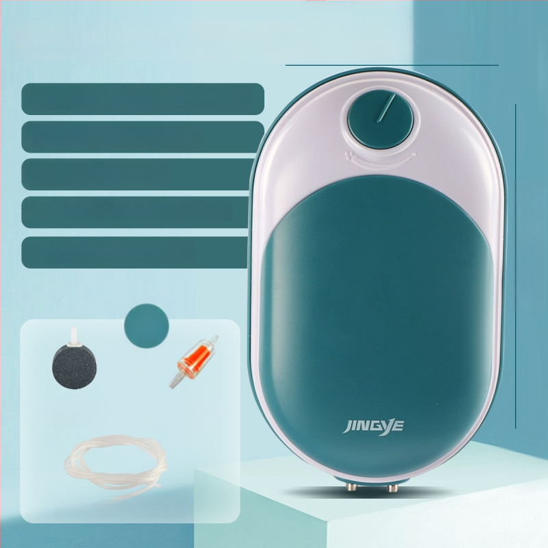 Jingye akvárium oxigénpumpa - dupla nyílású, energiatakarékos és csendes