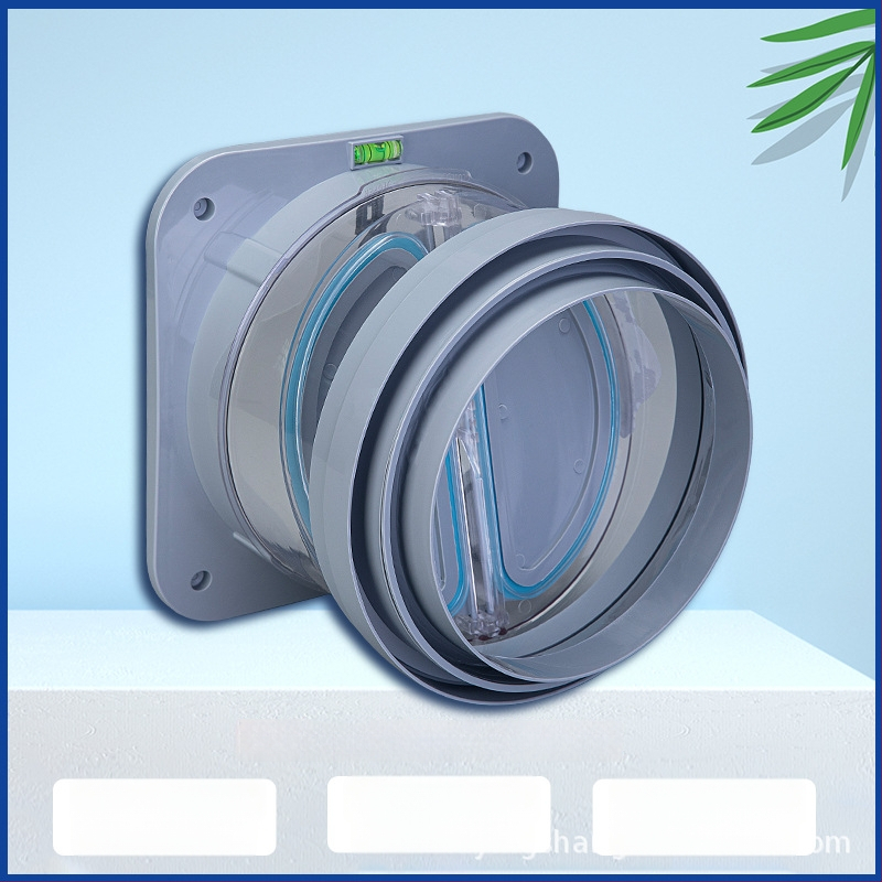 Βαλβίδα Αντίστροφης Ροής για Κουζίνα Απορροφητήρα, Universal Διαμέτρων, Υλικό PP+ABS, Στυλ Light Luxury, Shangyun