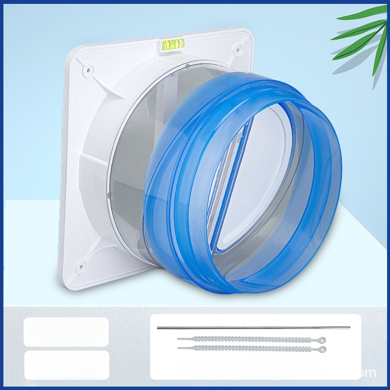 Βαλβίδα Αντίστροφης Ροής για Κουζίνα Απορροφητήρα, Universal Διαμέτρων, Υλικό PP+ABS, Στυλ Light Luxury, Shangyun