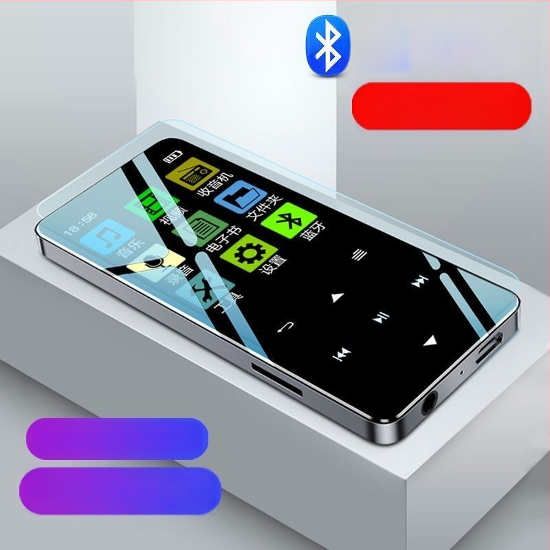 Bluetooth MP4 плеър с тъчскрийн, MP3/MP4 възпроизвеждане, четец за електронни книги, будилник