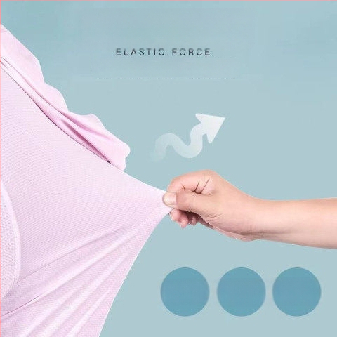 Γυναικεία ζακέτα με UPF50+ UV προστασία, διαπνέουσα και γρήγορο στέγνωμα Ice Silk ύφασμα, με κουκούλα, κύριο ύφασμα Lycra (Spandex)