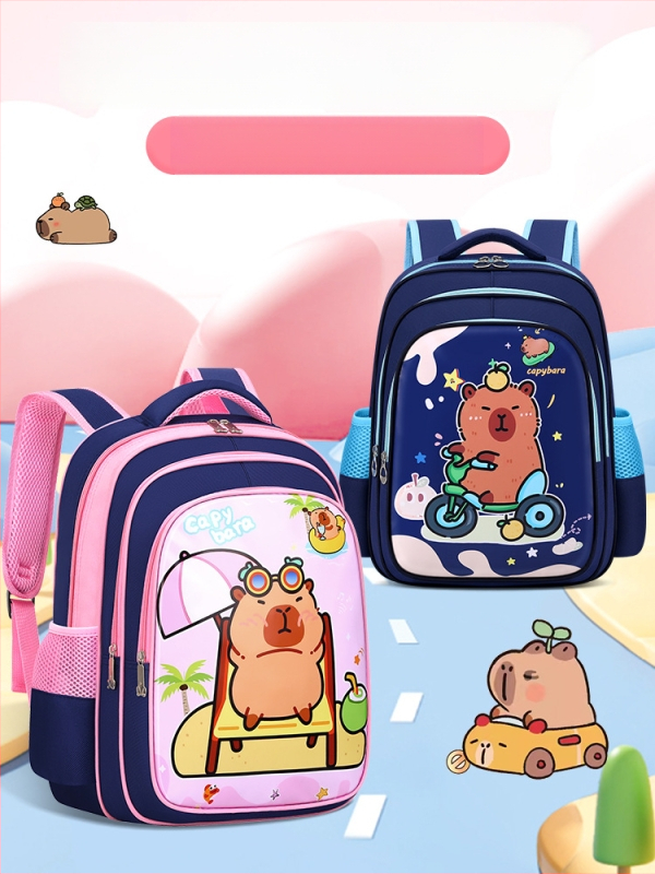 Τσάντα σχολείου για κορίτσια, PU υλικό, αδιάβροχη, ultra-light, εργονομικός σχεδιασμός για μείωση του φορτίου, καμπύλος ιμάντας ώμου