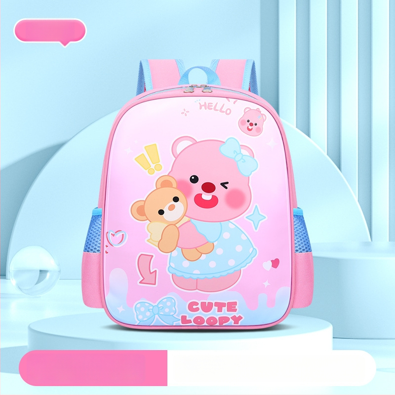 Τσάντα σχολείου για κορίτσια, PU υλικό, αδιάβροχη, ultra-light, εργονομικός σχεδιασμός για μείωση του φορτίου, καμπύλος ιμάντας ώμου