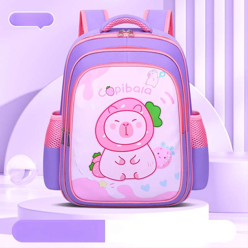 Τσάντα σχολείου για κορίτσια, PU υλικό, αδιάβροχη, ultra-light, εργονομικός σχεδιασμός για μείωση του φορτίου, καμπύλος ιμάντας ώμου