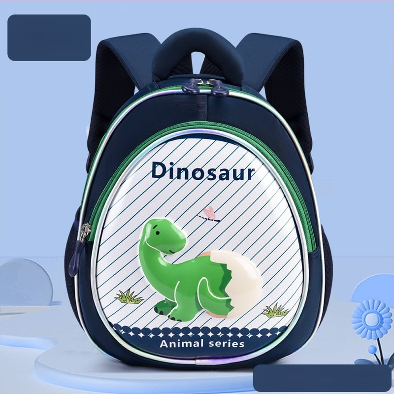 Ľahký detský batoh s 3D škrupinou a maľovanými zvieratami, unisex, nepremokavý