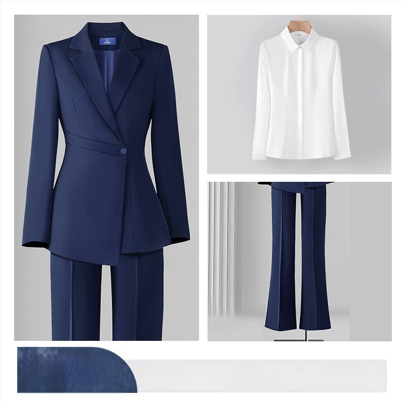 Γυναικείο blazer Slim-Fit από Chenille, με μακριά μανίκια, γιακά σακακιού, μίξη σπαντέξ