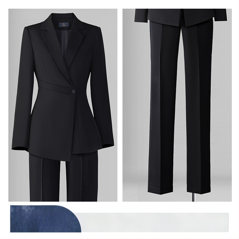 Γυναικείο blazer Slim-Fit από Chenille, με μακριά μανίκια, γιακά σακακιού, μίξη σπαντέξ