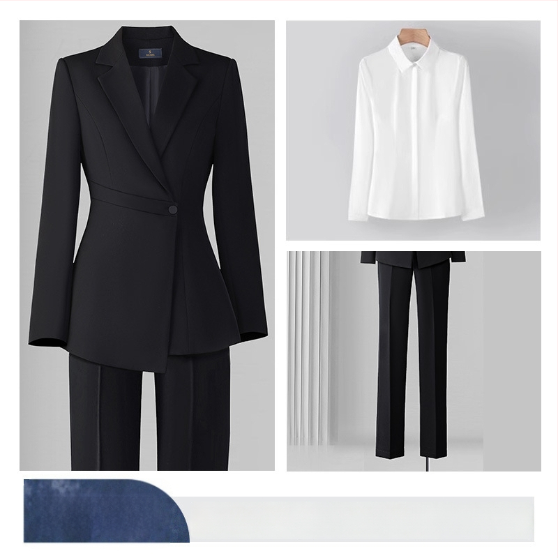 Γυναικείο blazer Slim-Fit από Chenille, με μακριά μανίκια, γιακά σακακιού, μίξη σπαντέξ