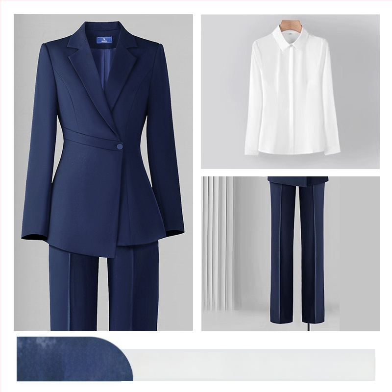 Γυναικείο blazer Slim-Fit από Chenille, με μακριά μανίκια, γιακά σακακιού, μίξη σπαντέξ