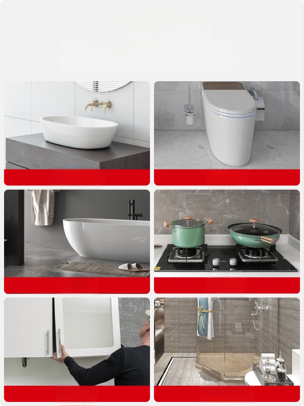 WC aljzat tömítő és hézagkitöltő a konyha- és fürdőszobai mosdókhoz, modell 7700, split típus, padlólefolyó, amerikai stílus