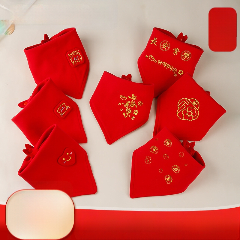 Esarfa triunghiulară pentru bebeluți (Bumbac 100%; Absorbant; Model desen animat; Vârsta 0-1 an)