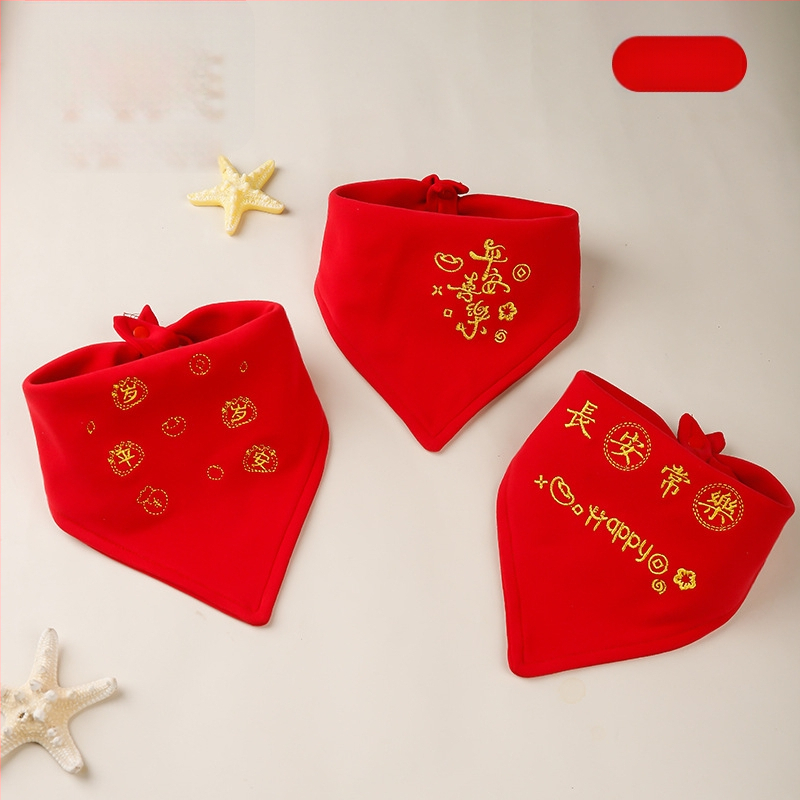 Esarfa triunghiulară pentru bebeluți (Bumbac 100%; Absorbant; Model desen animat; Vârsta 0-1 an)